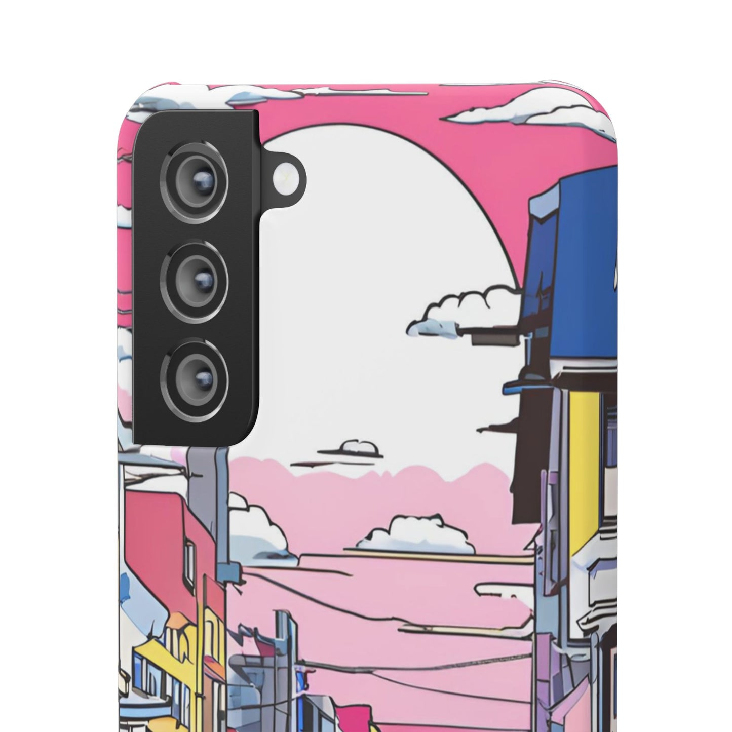 Pop Art Sunset | Coque snap légère et résistante inspiration Lichtenstein