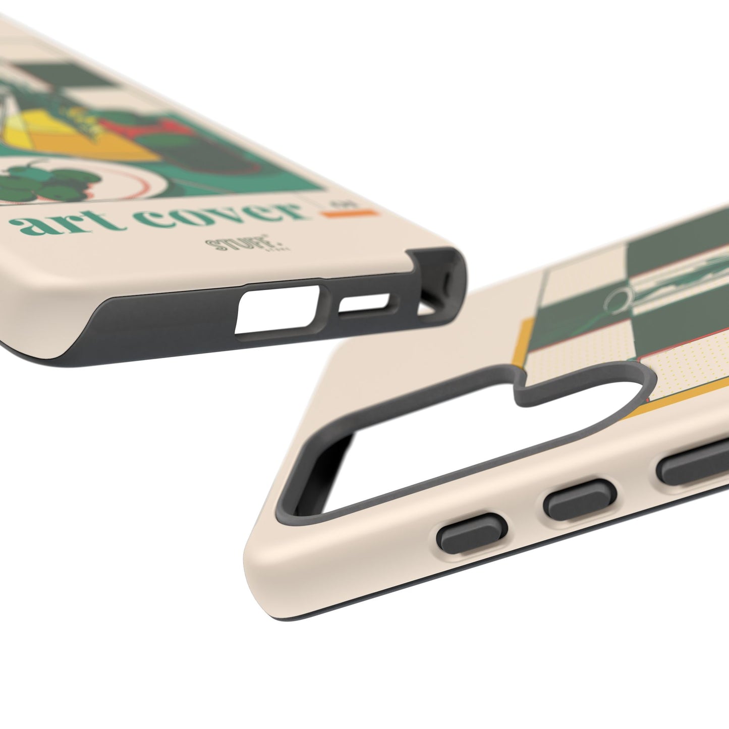 Olio d'Amore Case | Coque résistante double protection avec Design artistique Rétro