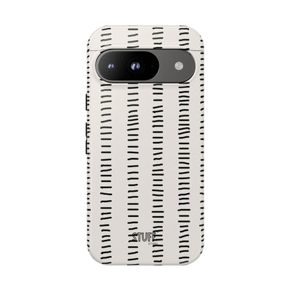 Striped Case | Coque résistante double protection antichoc - Design Minimaliste