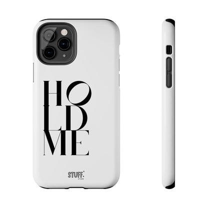 Hold Me | Coque résistante et durable avec Design épuré Monochrome