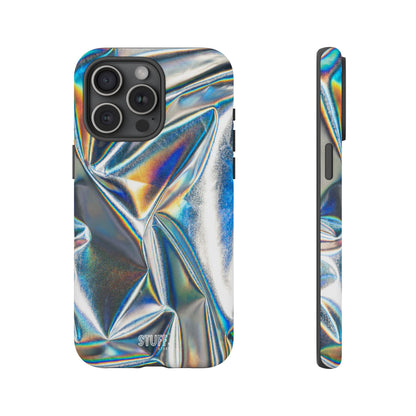 Metallic Case | Coque résistante double protection anti-choc - Effet Métallique