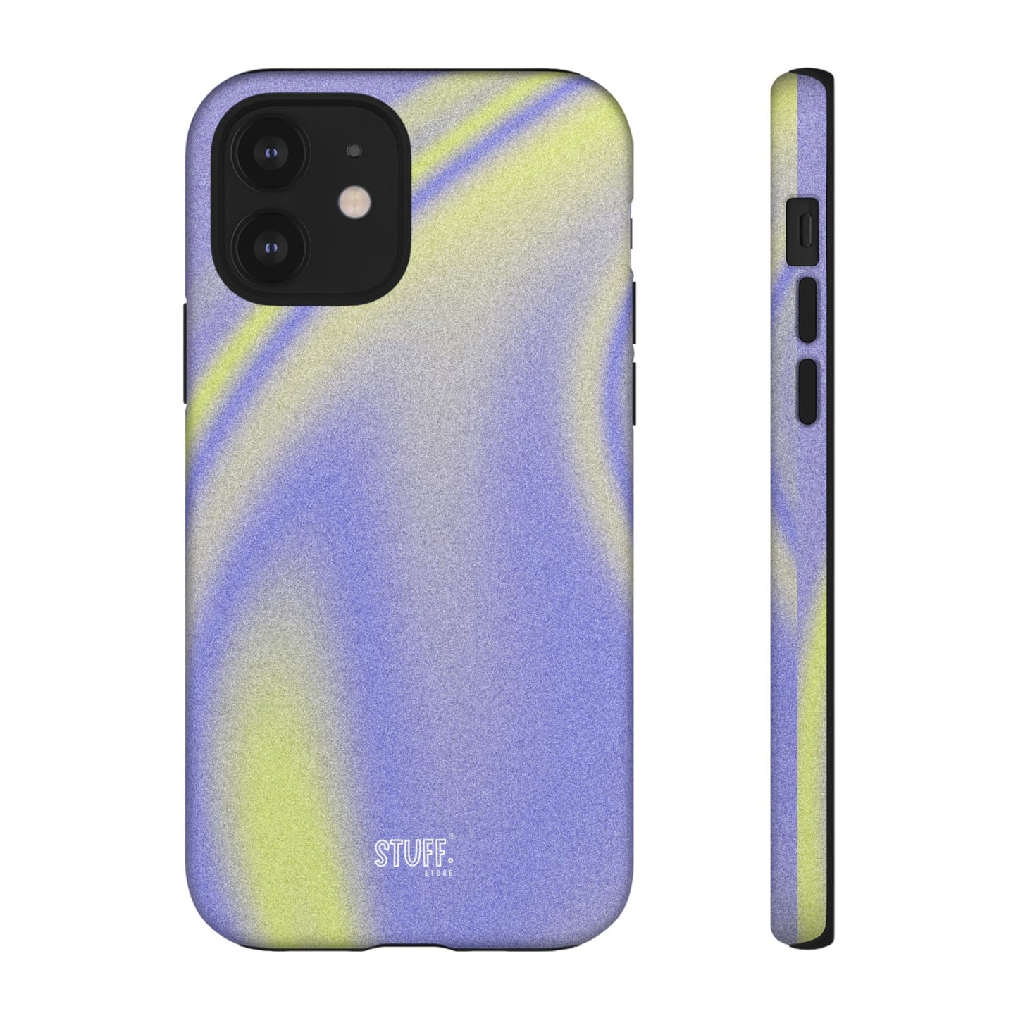 Vibrant Case | Coque résistante double protection anti-choc - Violet & Jaune