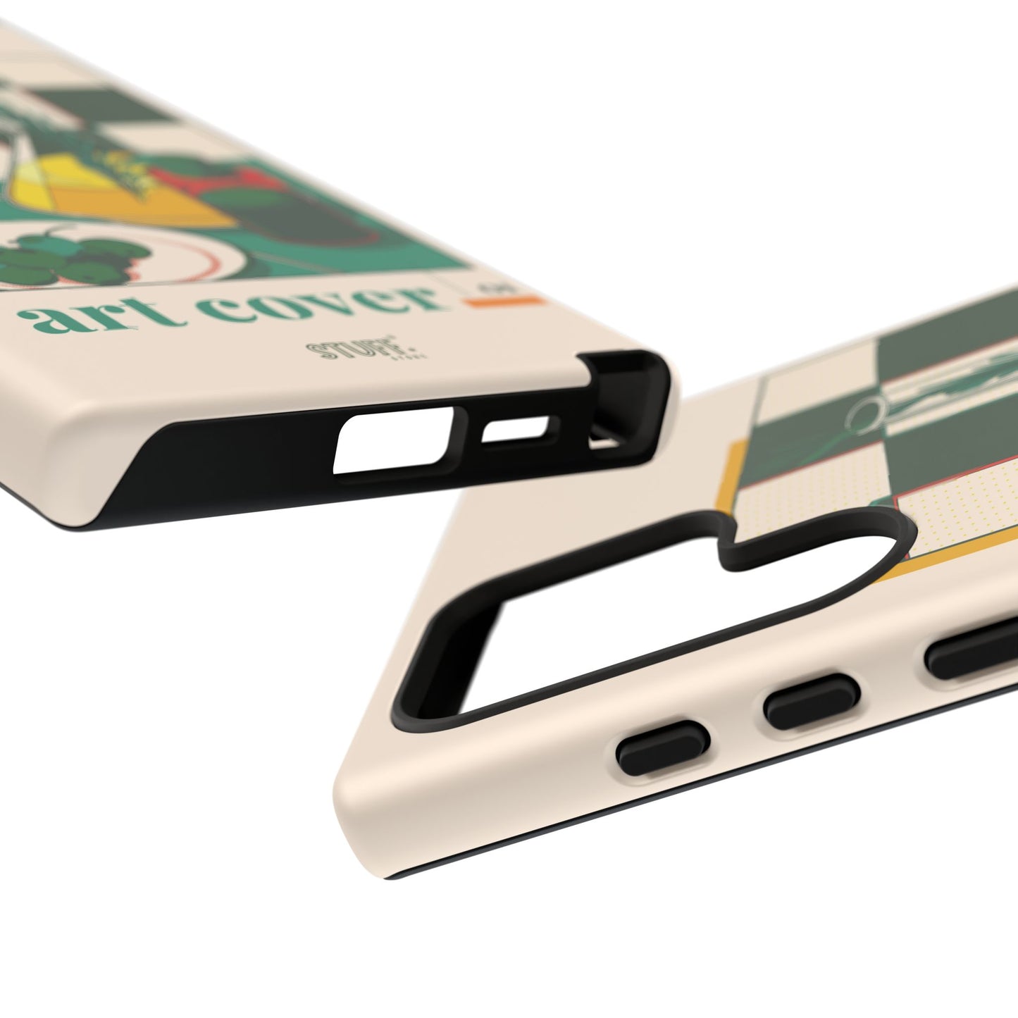 Olio d'Amore Case | Coque résistante double protection avec Design artistique Rétro