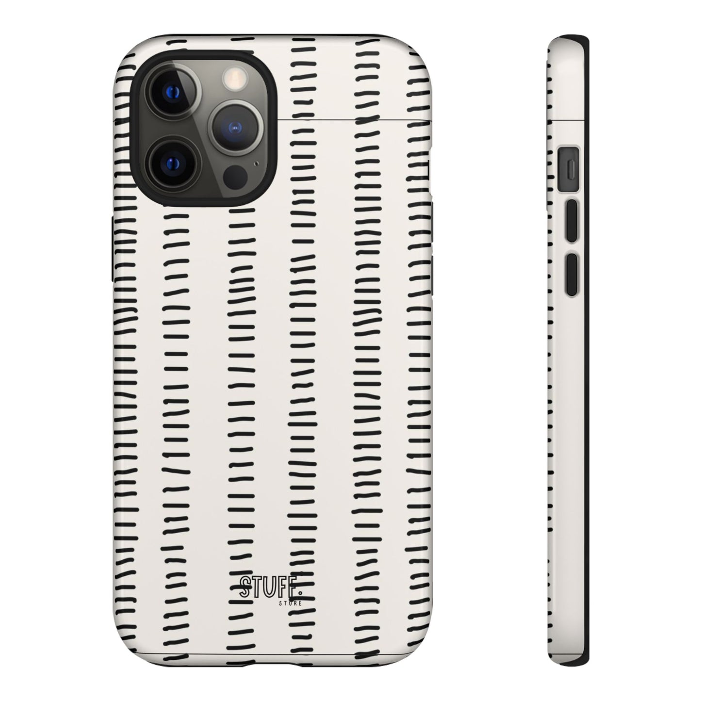 Striped Case | Coque résistante double protection antichoc - Design Minimaliste