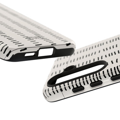 Striped Case | Coque résistante double protection antichoc - Design Minimaliste
