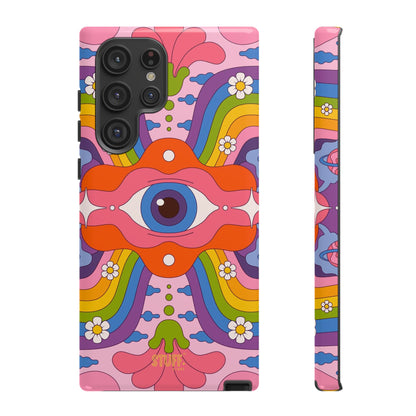Psych Case | Coque résistante double protection avec Design Psychédélique coloré
