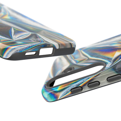 Metallic Case | Coque résistante double protection anti-choc - Effet Métallique