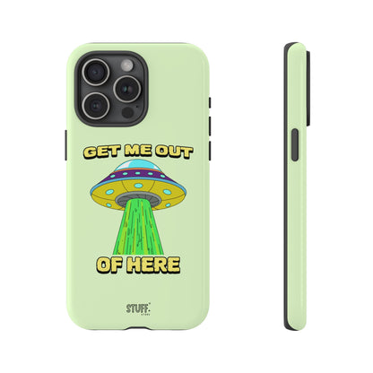 Get Me Out of Here | Coque résistante anti-choc — Vert Menthe