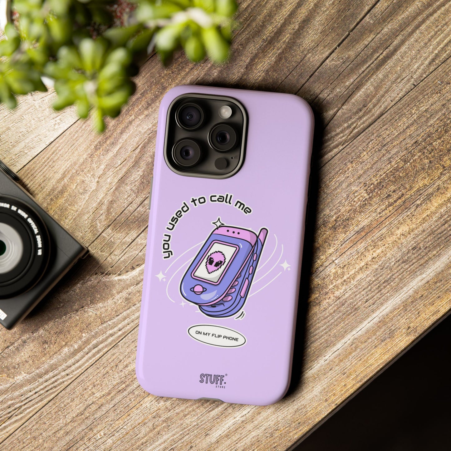 Flip Phone Case | Coque résistante double protection avec Design Y2K