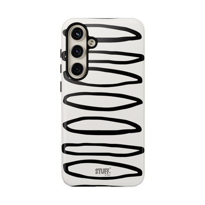 Loopy Case | Coque résistante double protection - Motif cercles abstraits