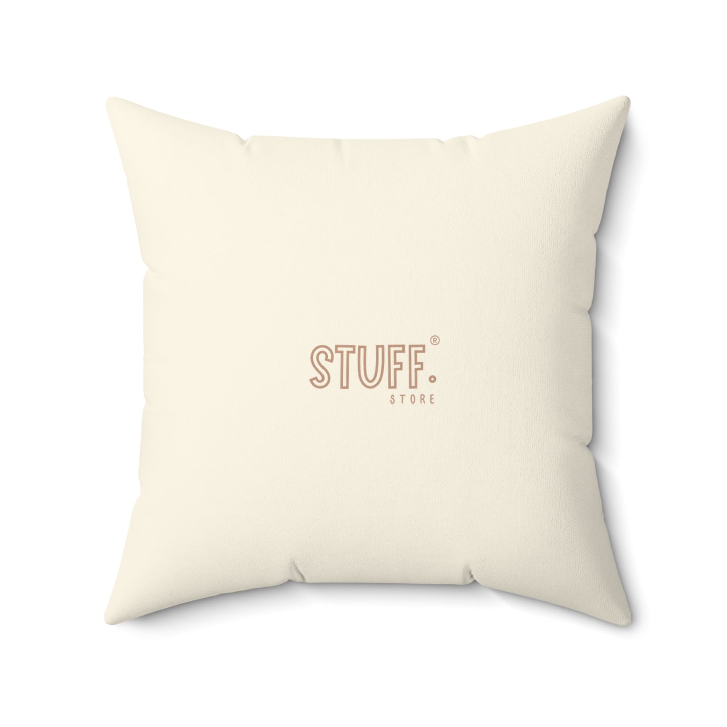 Coussin carré décoratif "Dream it" | Design rétro et phrase inspirante