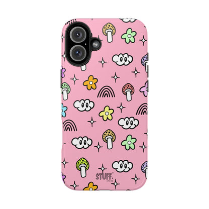 Pixie Case | Coque résistante double protection | Pixie Collection - Pink Matte Effect