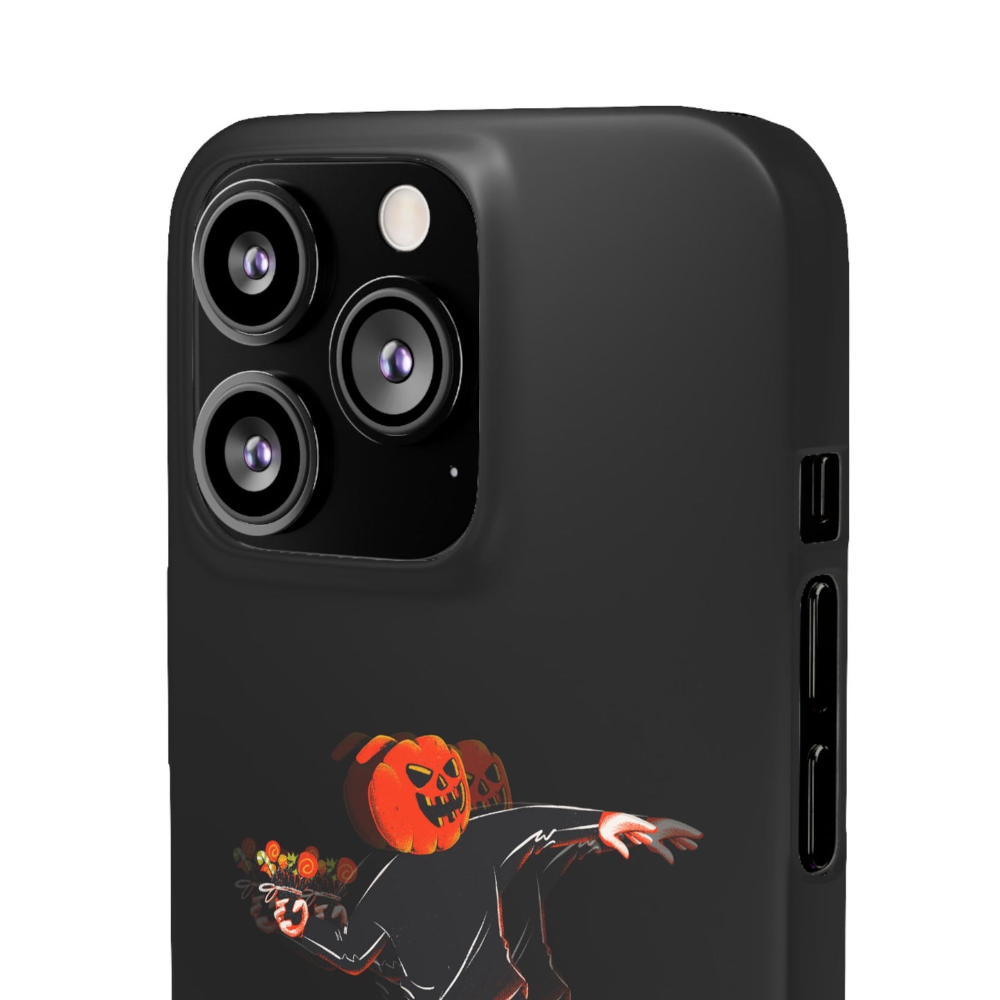 Pumpksy | Coque snap légère et résistante inspiration Banksy – Noir