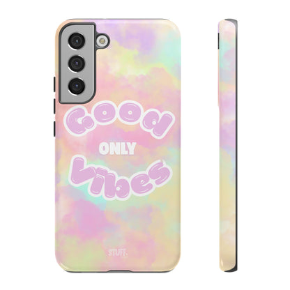 Good Vibes Only Case | Coque résistante double protection avec Design Aesthetic