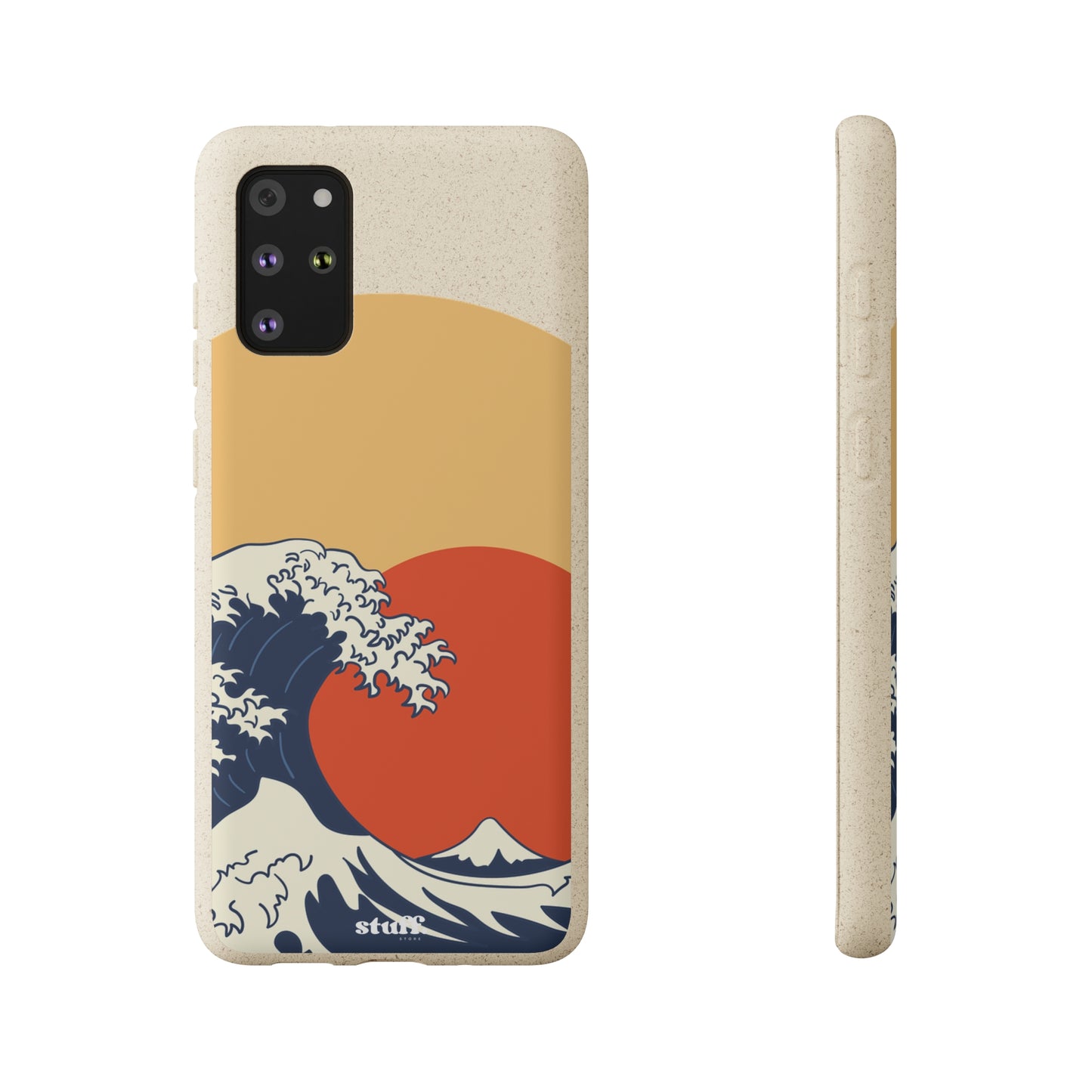 La Grande Vague | biodegradable shell in bamboo and bioplastic - inspired by Japanese art