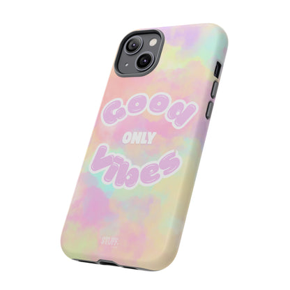 Good Vibes Only Case | Coque résistante double protection avec Design Aesthetic