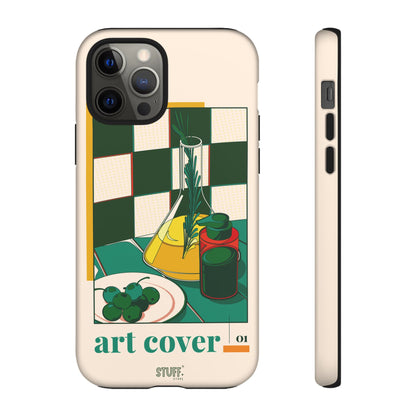Olio d'Amore Case | Coque résistante double protection avec Design artistique Rétro