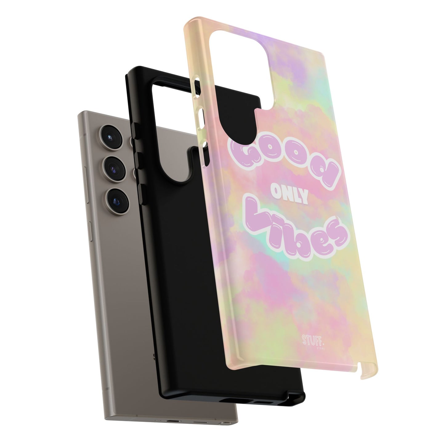 Good Vibes Only Case | Coque résistante double protection avec Design Aesthetic