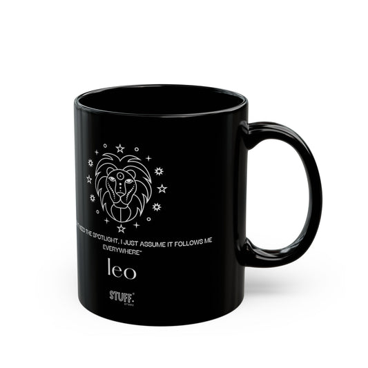tasse noire léo