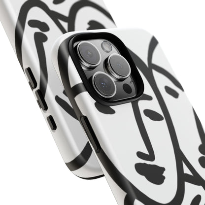 Les Trois Visages | Coque résistante double protection — inspiration Matisse