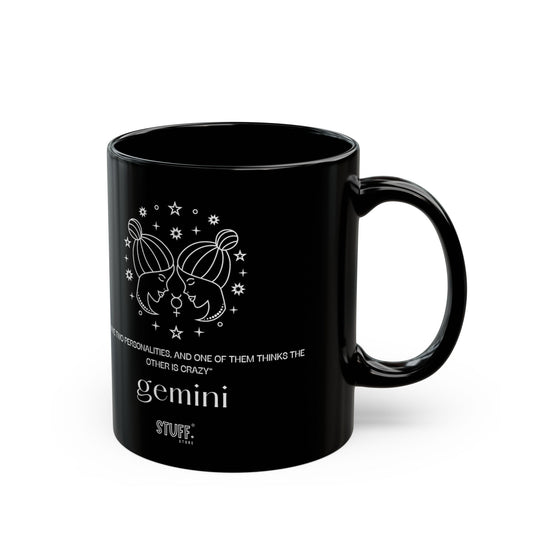 tasse noire gémeaux