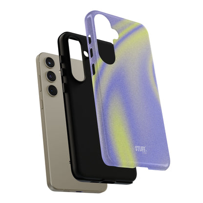 Vibrant Case | Coque résistante double protection anti-choc - Violet & Jaune