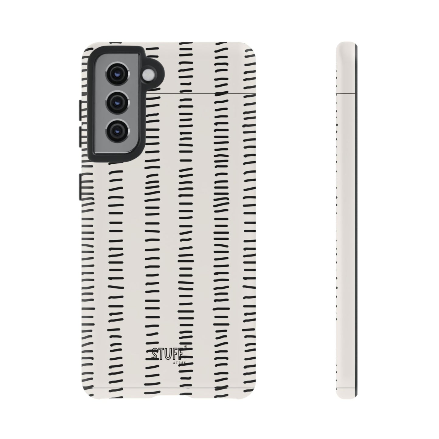 Striped Case | Coque résistante double protection antichoc - Design Minimaliste