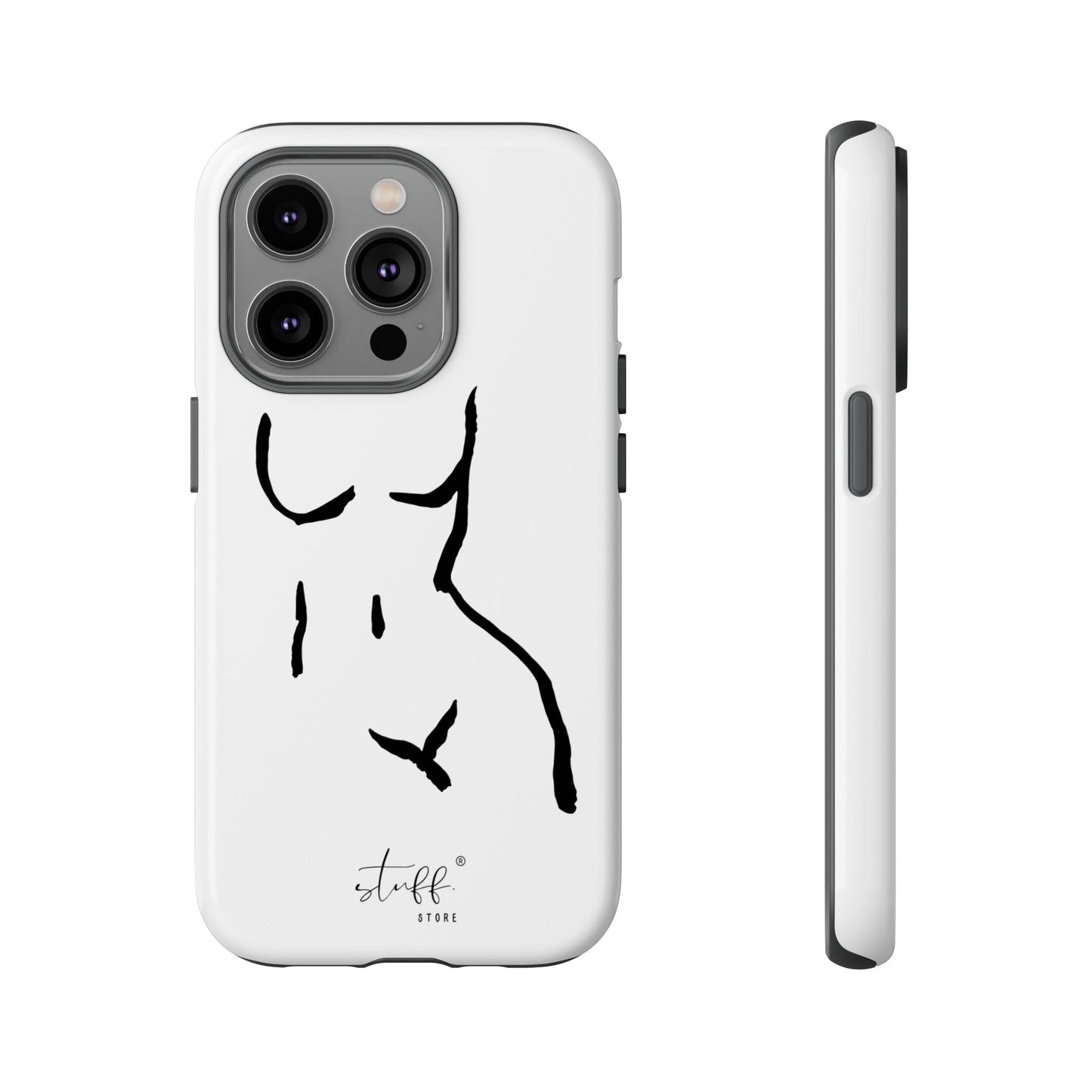 The Curve Case | Resistant double protection shell with Minimalist Design by Women
