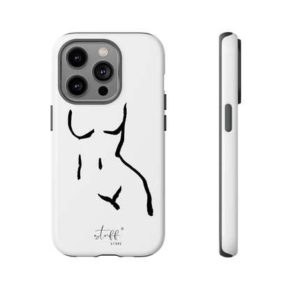 The Curve Case | Resistant double protection shell with Minimalist Design by Women