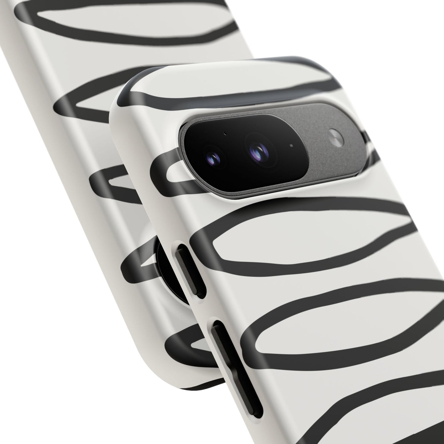 Loopy Case | Coque résistante double protection - Motif cercles abstraits