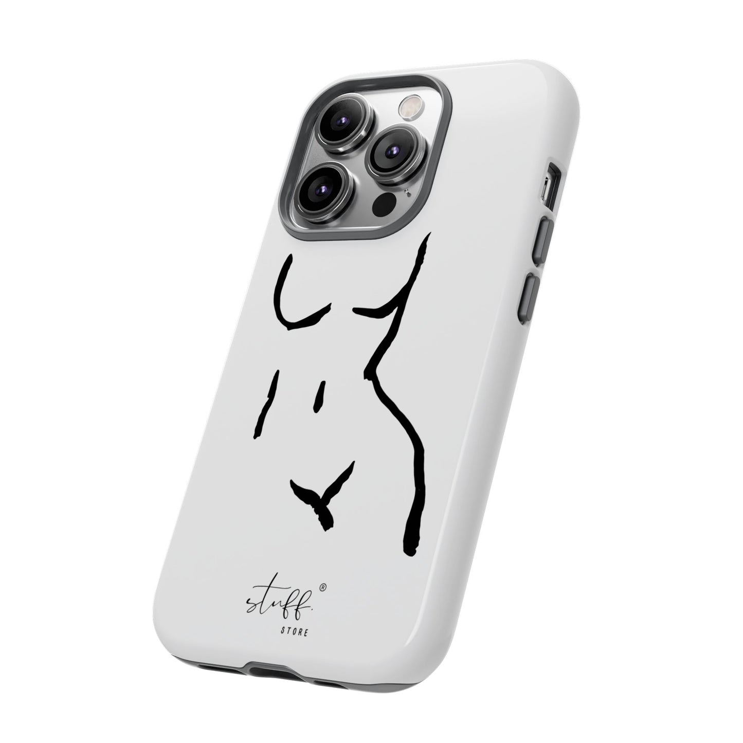 The Curve Case | Resistant double protection shell with Minimalist Design by Women