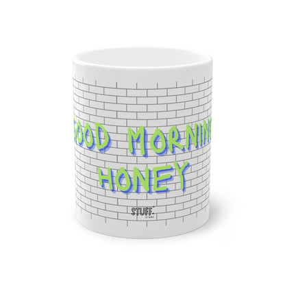Good Morning Cup | Mug en céramique style graffiti – 330ml