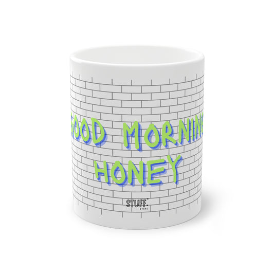 Good Morning Cup | Mug en céramique style graffiti – 330ml