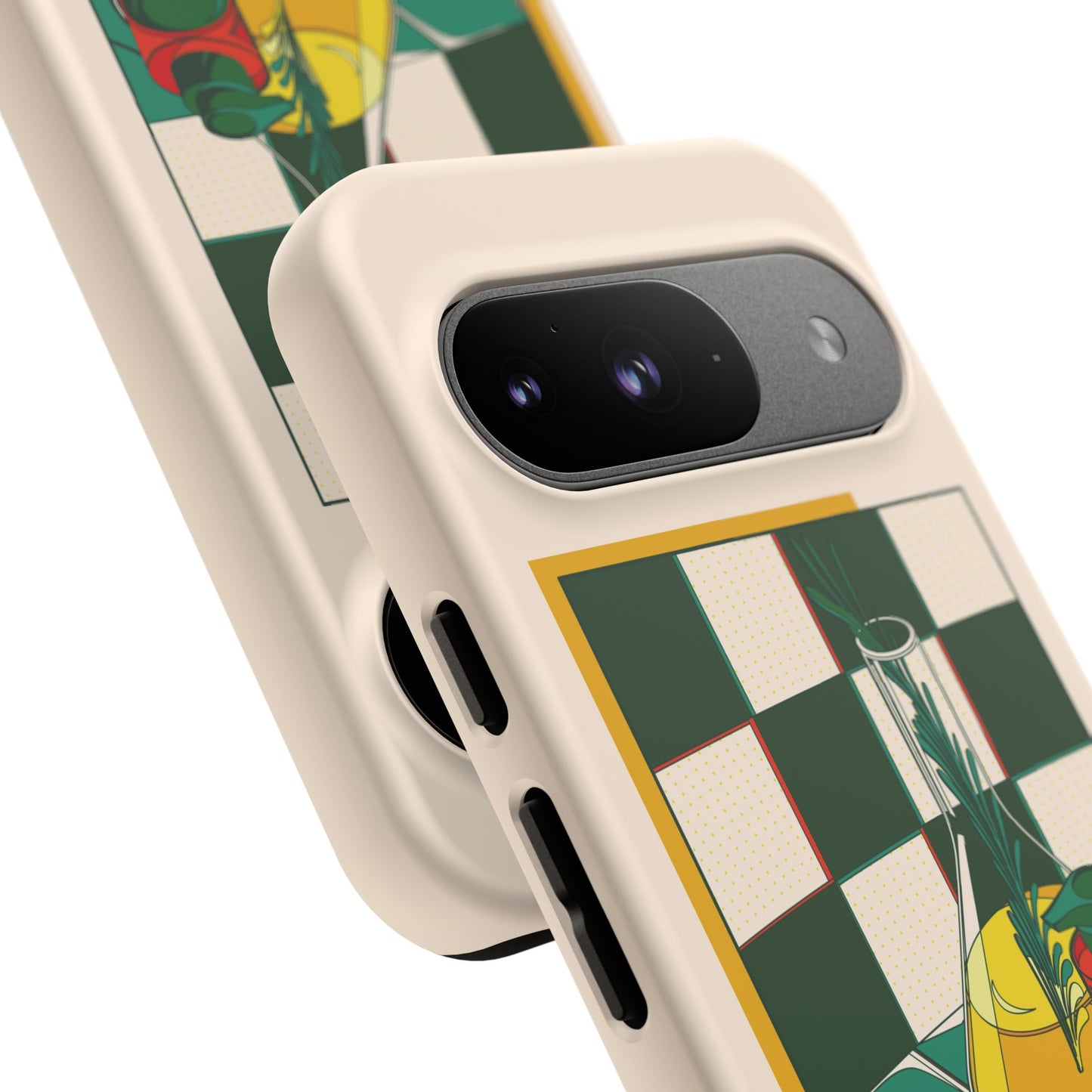 Olio d'Amore Case | Coque résistante double protection avec Design artistique Rétro