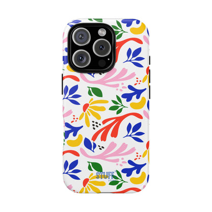 Folly Case | Coque résistante double protection - Design Floral inspiration Matisse