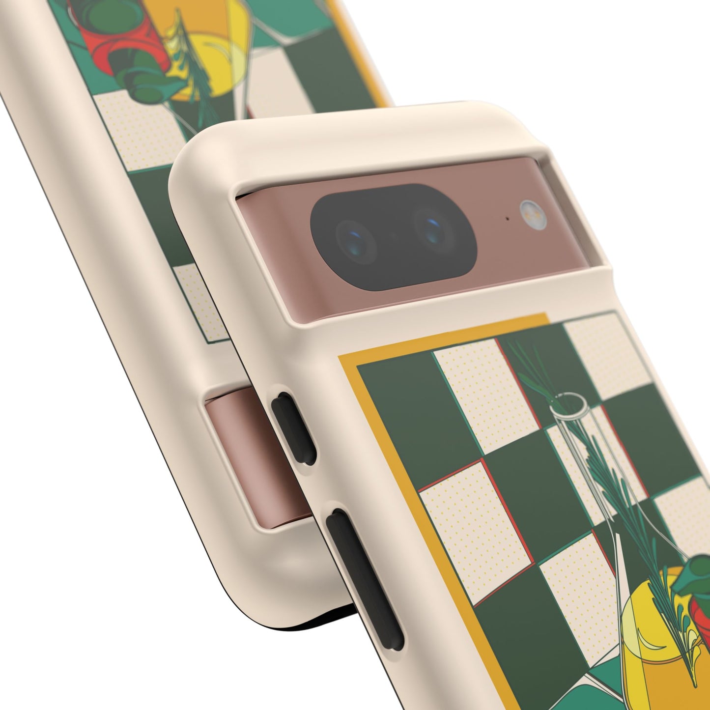 Olio d'Amore Case | Coque résistante double protection avec Design artistique Rétro