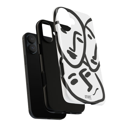 Les Trois Visages | Coque résistante double protection — inspiration Matisse