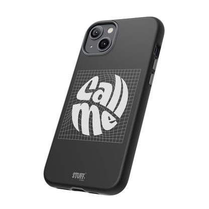 Call Me Case | Coque résistante double protection - Noir Effet Mat