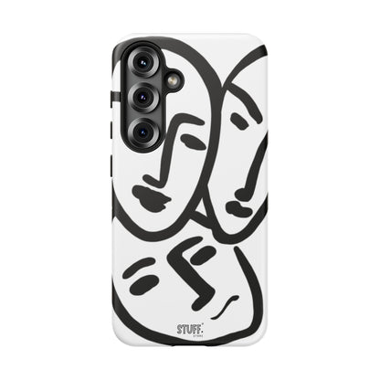 Les Trois Visages | Coque résistante double protection — inspiration Matisse