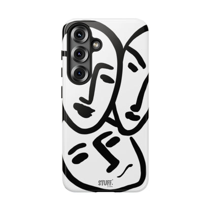 Les Trois Visages | Coque résistante double protection — inspiration Matisse