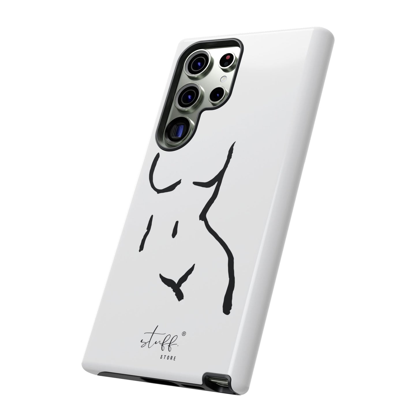 The Curve Case | Resistant double protection shell with Minimalist Design by Women