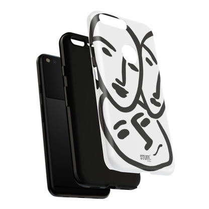 Les Trois Visages | Coque résistante double protection — inspiration Matisse