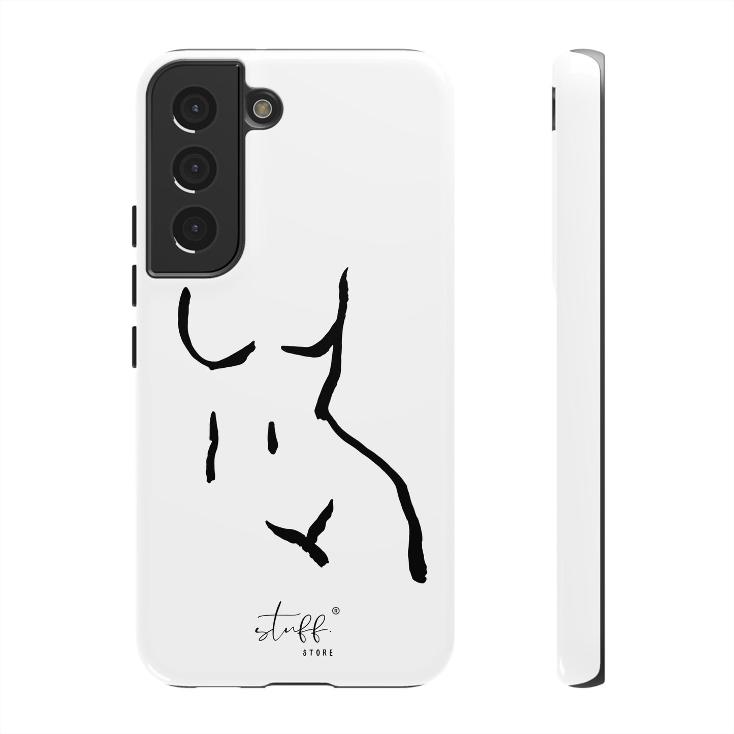 The Curve Case | Resistant double protection shell with Minimalist Design by Women