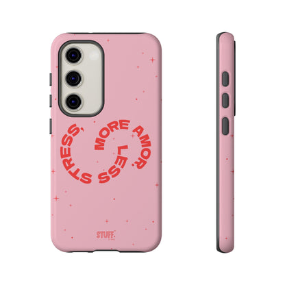 More Amor Case | Coque résistante double protection avec phrase Bienveillante