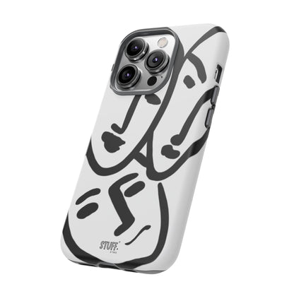 Les Trois Visages | Coque résistante double protection — inspiration Matisse