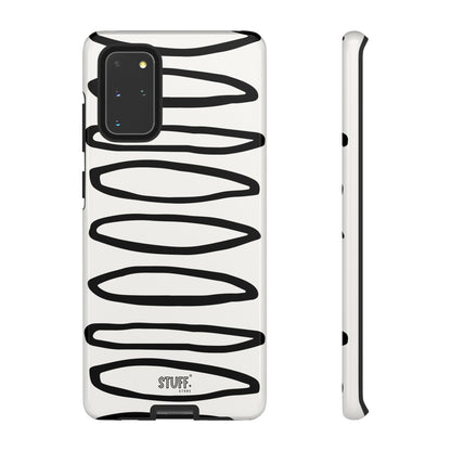 Loopy Case | Coque résistante double protection - Motif cercles abstraits