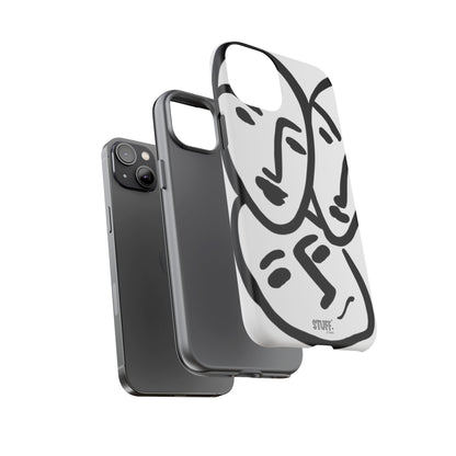 Les Trois Visages | Coque résistante double protection — inspiration Matisse