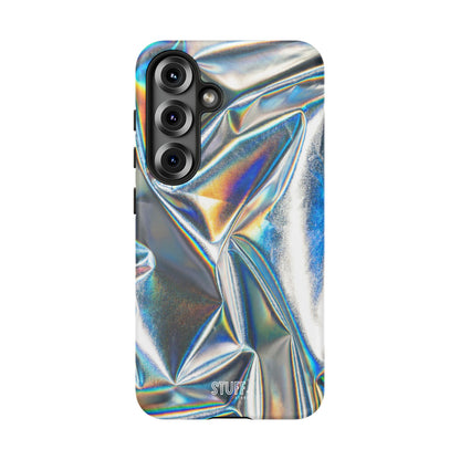 Metallic Case | Coque résistante double protection anti-choc - Effet Métallique