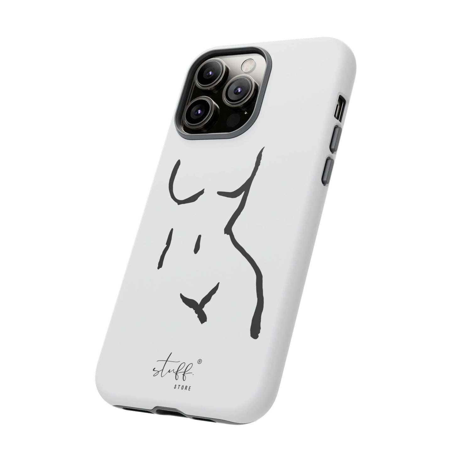 The Curve Case | Resistant double protection shell with Minimalist Design by Women