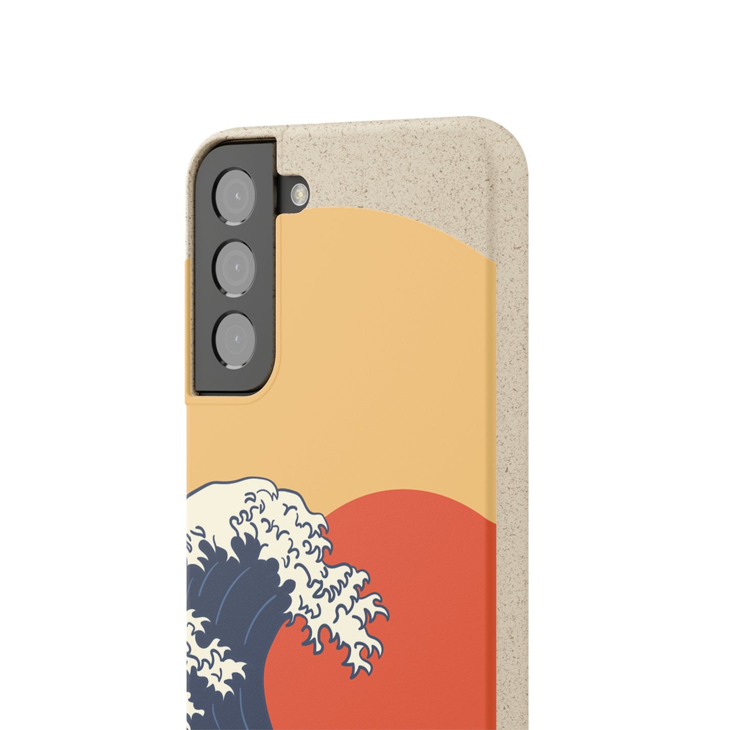 La Grande Vague | biodegradable shell in bamboo and bioplastic - inspired by Japanese art